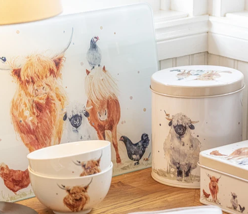 Ashdene Paddock Pals Bowl Set Of 4