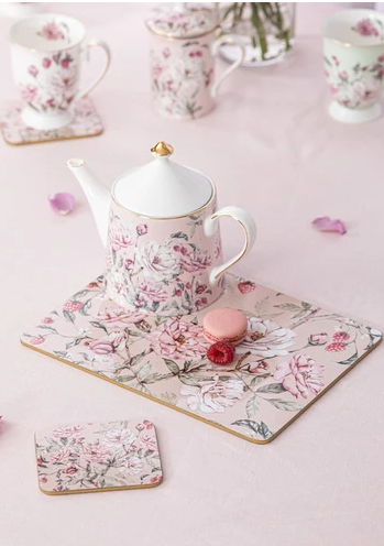 Ashdene Raspberry Rose 800ml Infuser Teapot