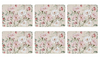 Ashdene Raspberry Rose Placemats 6pk
