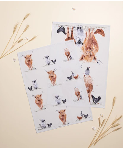 Ashdene Paddock Pals 2pk Kitchen Towels
