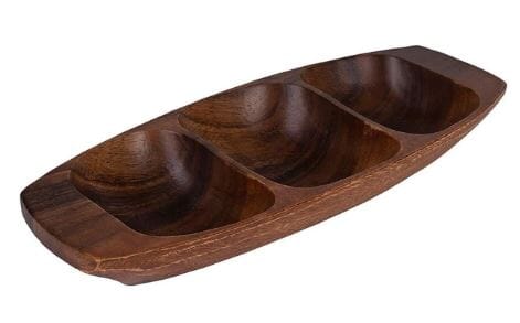 Ladelle Acacia 3 Part Bowl Serving Boards The Cooks Kitchen 