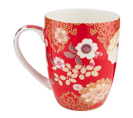 Maxwell & Williams Kimono Mug 400ml - Red