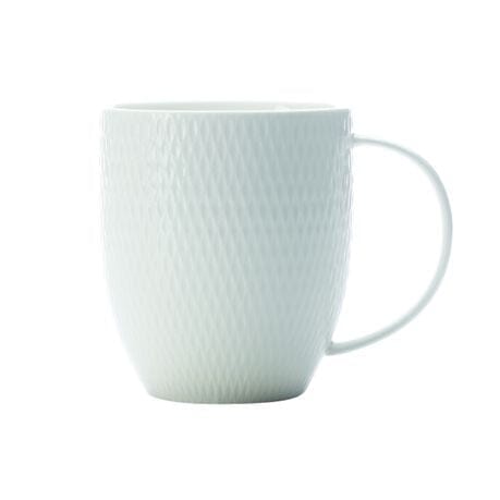 Maxwell & Williams Diamond Coupe Mug 420ml Mugs - Cups & Saucers The Cooks Kitchen 