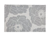 M&w Placemat Camellia 45x30cm Silver