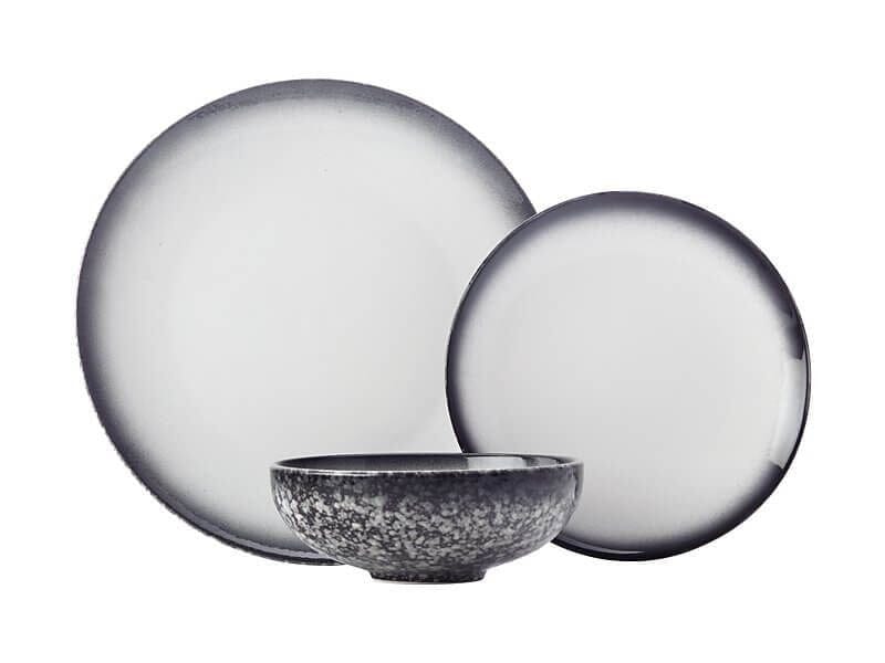 Maxwell & Williams Caviar Granite Dinner Set 12 Piece Dinner Sets The Cooks Kitchen Mandurah 