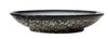 M&w Caviar Granite Footed Bowl 25cm