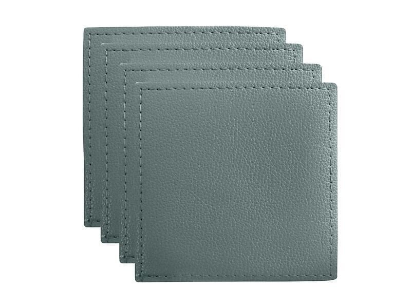 Maxwell & Williams Table Accents Leather Look Cowhide Coaster 10x10cm Set Of 4 Dusk Placemats & Coasters The Cooks Kitchen Mandurah 