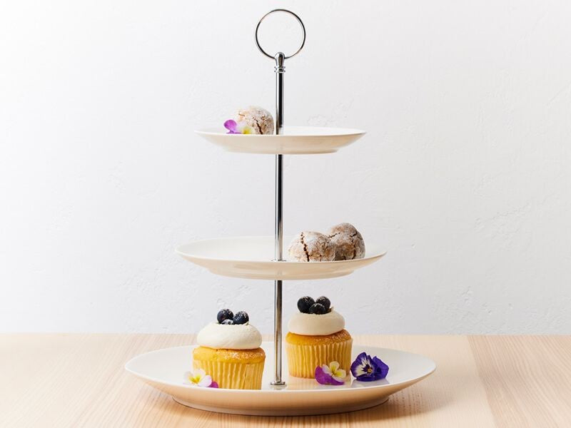 Maxwell & Williams White Basics 3 Tier Cake Stand