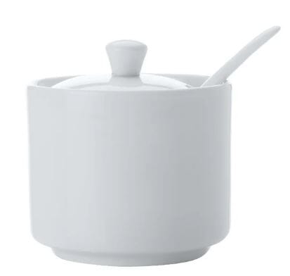 Maxwell & Williams White Basics Straight Sugar With Spoon Dinnerware Accessories The Cooks Kitchen 