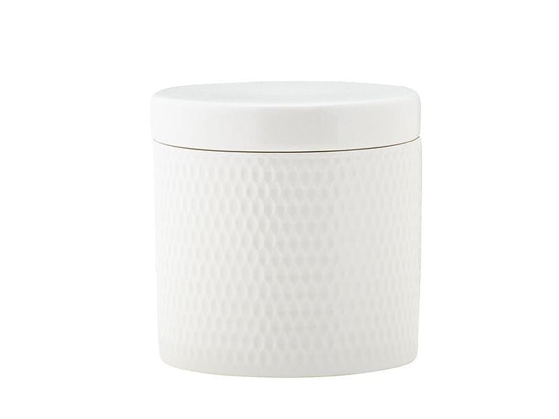 Maxwell & Williams White Basics Diamonds Canister 600ml Gift Boxed General Storage The Cooks Kitchen Mandurah 