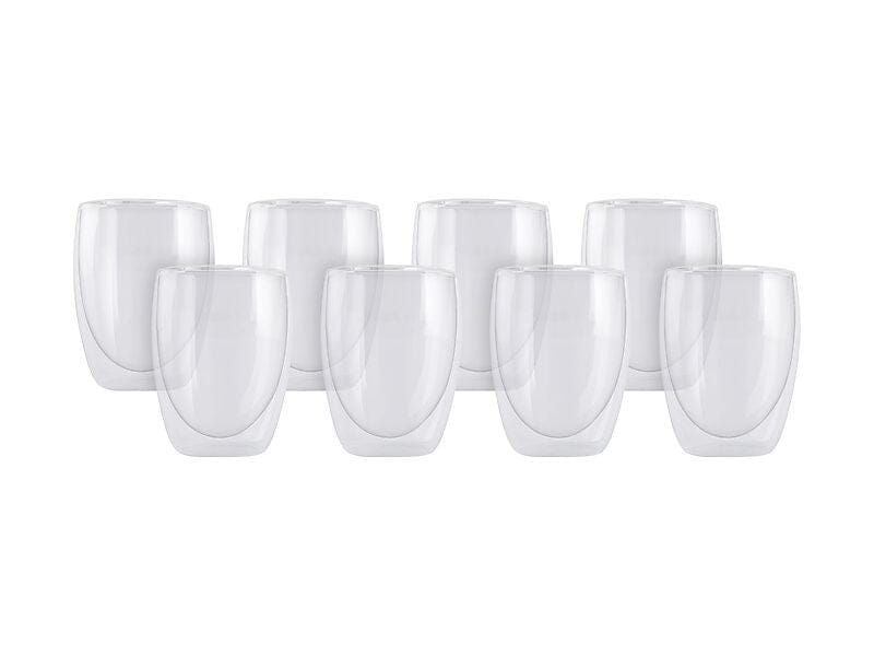 Maxwell & Williams Blend Double Wall Cup 350ml Set Of 8 Mugs - Cups & Saucers The Cooks Kitchen Mandurah 