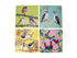 Maxwell & Williams Katherine Castle Bird Talk Cork Back Placemat 29x29cm Set Of 4 Assorted Placemats & Coasters The Cooks Kitchen Mandurah 