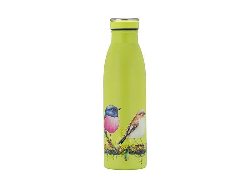 Maxwell & Williams Katherine Castle Bird Talk Double Wall Insulated Bottle 500ml Pink Robins Insulated Bottles and Flasks The Cooks Kitchen Mandurah 