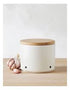 Maxwell & Williams White Basics Garlic Pot 10cm Garlic Storage The Cooks Kitchen 