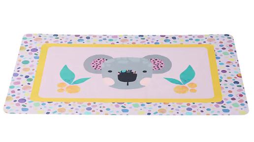 Maxwell & Williams Kasey Rainbow - Critters Reversible Placemat 43.5x28.5 - Pink
