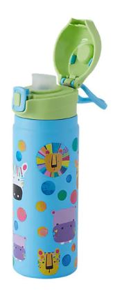 Maxwell & Williams Kasey Rainbow - Critters Double Walled Insulated Bottle 550ml - Blue