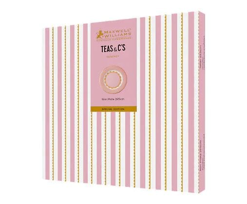 Maxwell & Williams Teas & C's - Regency Rim Plate 19.5cm - Pink Loose Dinnerware The Cooks Kitchen 