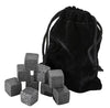 Maxwell & Williams Cocktail & Co Reuseable Whisky Stone S/9 Charcoal