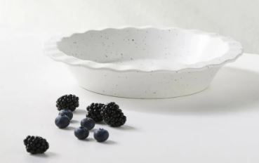 Maxwell & Williams Speckle - Fluted Pie Dish 25x4.5cm - Cream