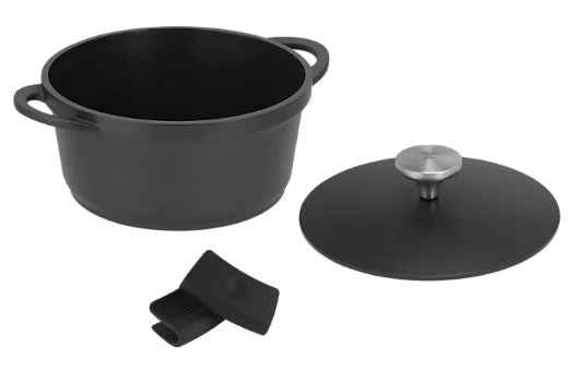 Maxwell & Williams Agile - Non-stick Casserole 20cm/ 2.4l - Black