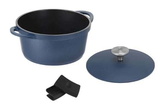 Maxwell & Williams Agile - Non-stick Casserole 20cm/2.4l - Navy Casseroles The Cooks Kitchen 