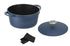 Maxwell & Williams Agile - Non-stick Casserole 20cm/2.4l - Navy Casseroles The Cooks Kitchen 