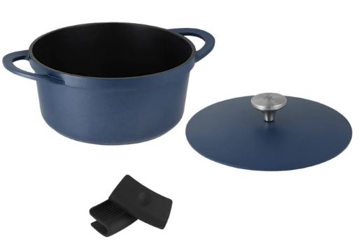 Maxwell & Williams Agile - Non-stick Casserole 24cm/4.2l - Navy