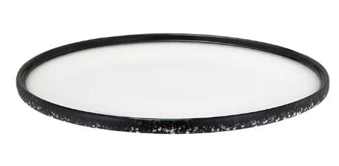 Maxwell & Williams Caviar Granite - High Rim Plate 28cm Loose Dinnerware The Cooks Kitchen 