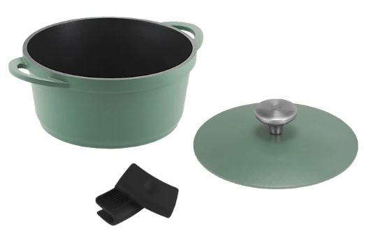 Maxwell & Williams Agile - Non-stick Casserole 20cm/2.4l - Sage