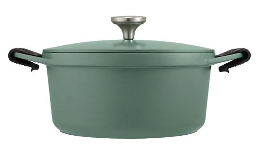 Maxwell & Williams Agile - Non-stick Casserole 24cm/4.2l - Sage