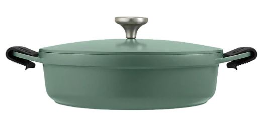 Maxwell & Williams Agile - Non-stick Shallow Casserole 28cm/4l - Sage