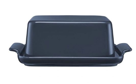 Maxwell & Williams Indulgence Butter Dish - Slate Blue