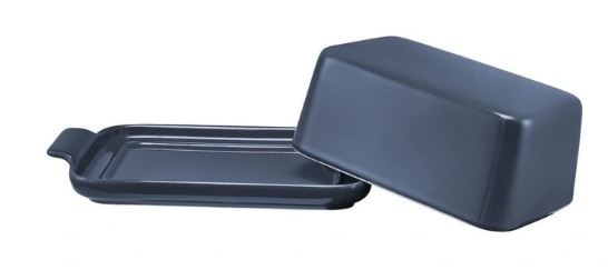 Maxwell & Williams Indulgence Butter Dish - Slate Blue