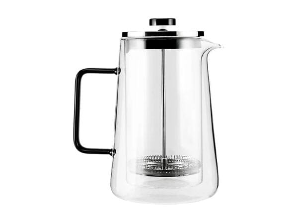 Maxwell & Williams Blend Noir Double Wall Plunger Glass Coffee Plungers The Cooks Kitchen 