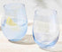 Maxwell & Williams Glamour - Stemless Wine Glass 540ml Set Of 2 - Blue Wine The Cooks Kitchen 