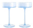 Maxwell & Williams Glamour - Coupe Glass 240ml Set Of 2 - Blue Champagne The Cooks Kitchen 