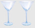 Maxwell & Williams Glamour - Martini Glass 230ml Set Of 2 - Blue Cocktail The Cooks Kitchen 
