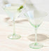 Maxwell & Williams Glamour - Martini Glass 230ml Set Of 2 - Green Cocktail The Cooks Kitchen 