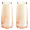 Maxwell & Williams Glamour - High Ball Glass 480ml Set Of 2 - Coral