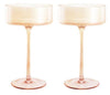 Maxwell & Williams Glamour - Coupe Glass 240ml Set Of 2 - Coral