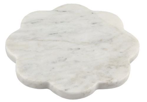 Maxwell & Williams Coaster Collective Scallop Marble 11.5cm Coaster White