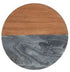 Maxwell & Williams Coaster Collective Round Marble & Acacia 10cm Charcoal Coasters The Cooks Kitchen 