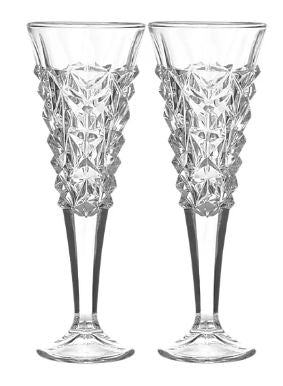 Maxwell & Williams Cocktail & Co. Mixology Champagane Flutes 180ml Set Of 2 - Glacier