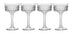 Maxwell & Williams Speakeasy Champagne Coupe Glass - 280ml Set Of 4