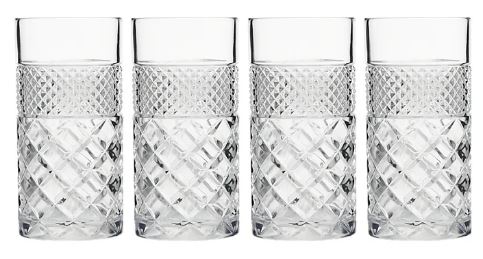 Maxwell & Williams Speakeasy Highball Glasses - 380ml Set Of 4