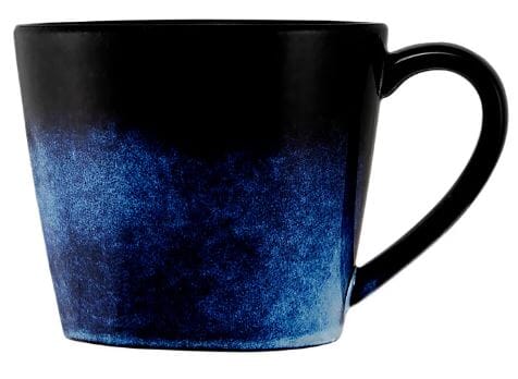 Maxwell & Williams Caviar Midnight - Conical Mug 420ml Mugs - Cups & Saucers The Cooks Kitchen 