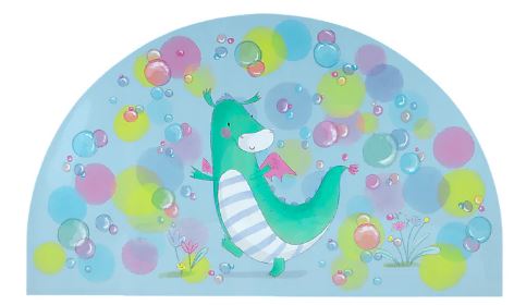 Maxwell & Williams Jedda Robaard Magical Tales - Semi Circle Placemat - 28x47.5cm - Dragon