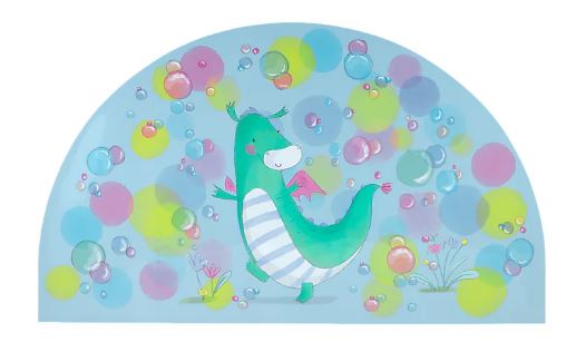 Maxwell & Williams Jedda Robaard Magical Tales - Semi Circle Placemat - 28x47.5cm - Dragon