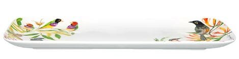Maxwell & Williams Eloise Short Rectangle Platter 29x15cm - Birds Serving Platters The Cooks Kitchen 