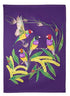 Maxwell & Williams Eloise Short Lyric Tea Towel 50x70cm - Gouldian Finch